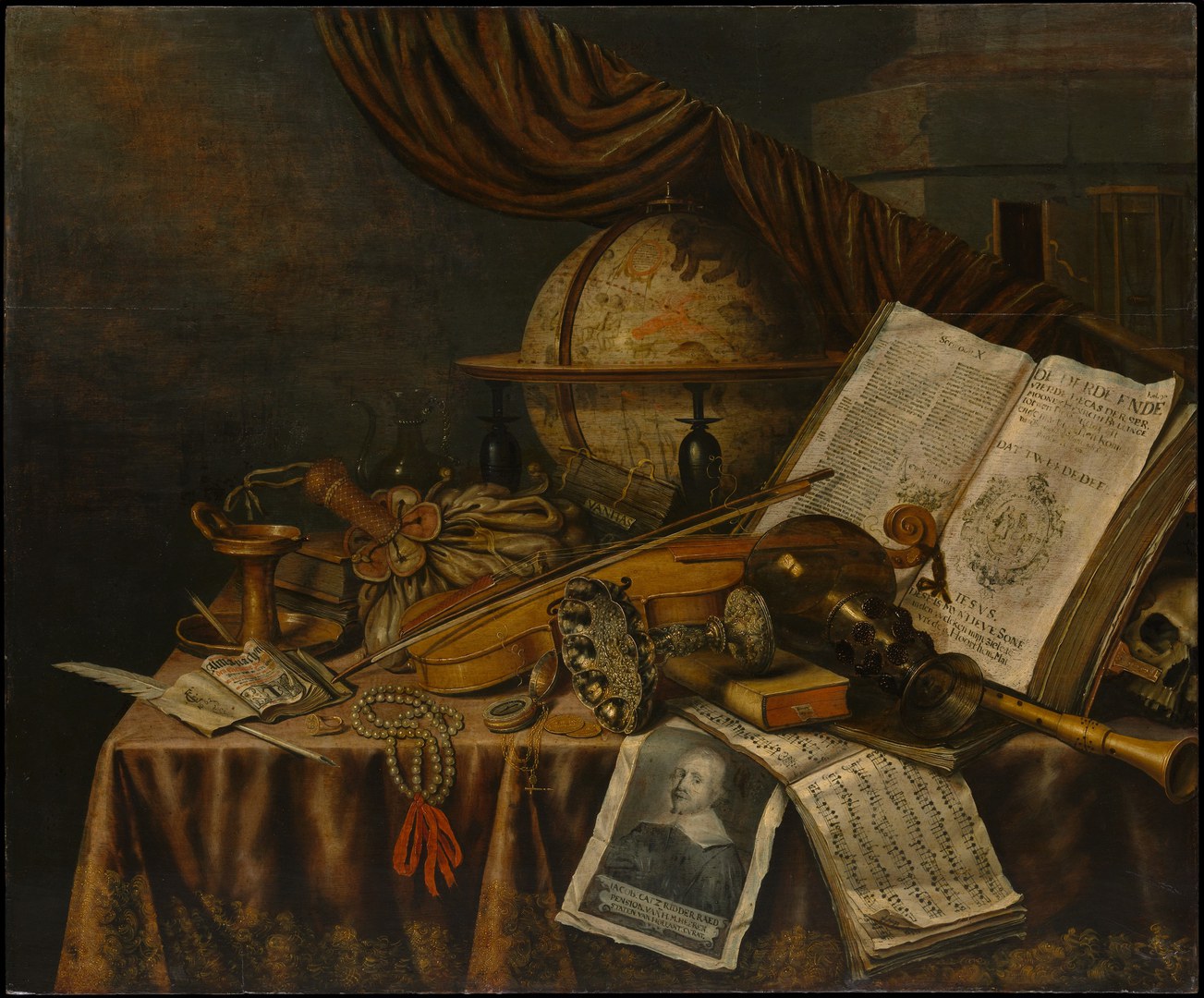 Edwaert Collier: Vanitas Still Life (1662)