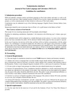 NEULAT: Richtlinien für Beitragende (EN; Stand: 26.01.2026)